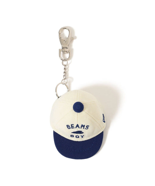 BEAMS BOY 【別注】 NEW ERA / BB 標誌棒球帽鑰匙圈