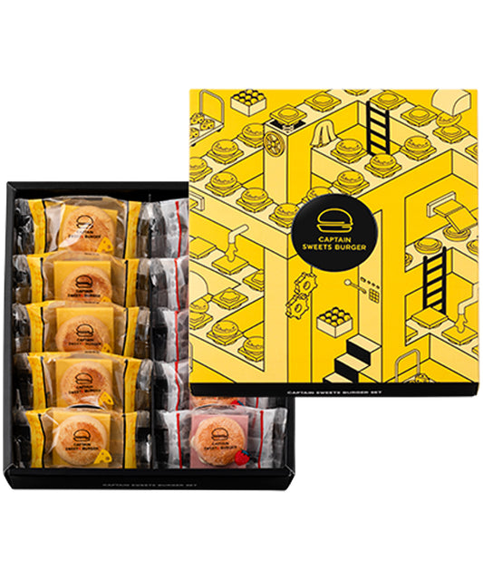 Captain Sweets Burger甜點芝士漢堡拼盤