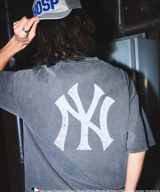 FREAK'S STORE X MLB/美國職棒大聯盟背LOGO T恤
