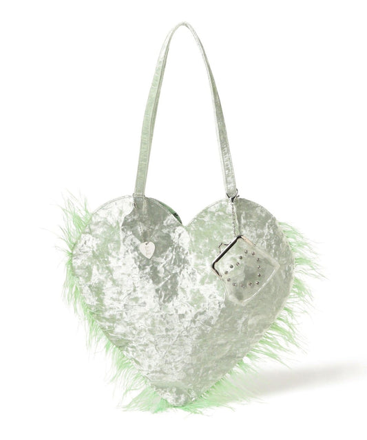 Ray BEAMS HEY! Mrs ROSE / 鋁製心型手提包