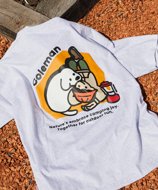 Coleman×matsui×FREAK'S STORE Coleman matsui gorori SS TEE 背面印花圓領短袖T-shirt (Sales截單日期:2025年9月6日(以入數日期計))
