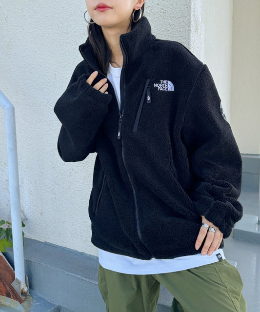 THE NORTH FACE 立領圍巾外套 RIMO FLEECE JACKET