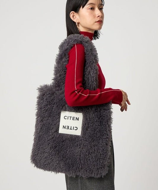 ＜CITEN＞毛絨絨Tote Bag