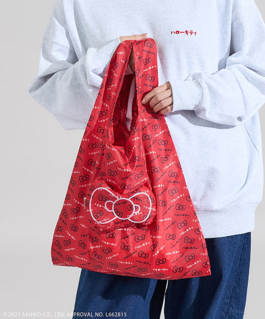 FREAK'S STORE x HELLO KITTY 絲帶環保袋 [予約商品: 2025年10月下旬]