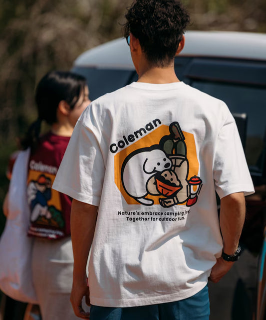 Coleman×matsui×FREAK'S STORE Coleman matsui gorori SS TEE 背面印花圓領短袖T-shirt (Sales截單日期：2025年5月17日（以入數日期計）)